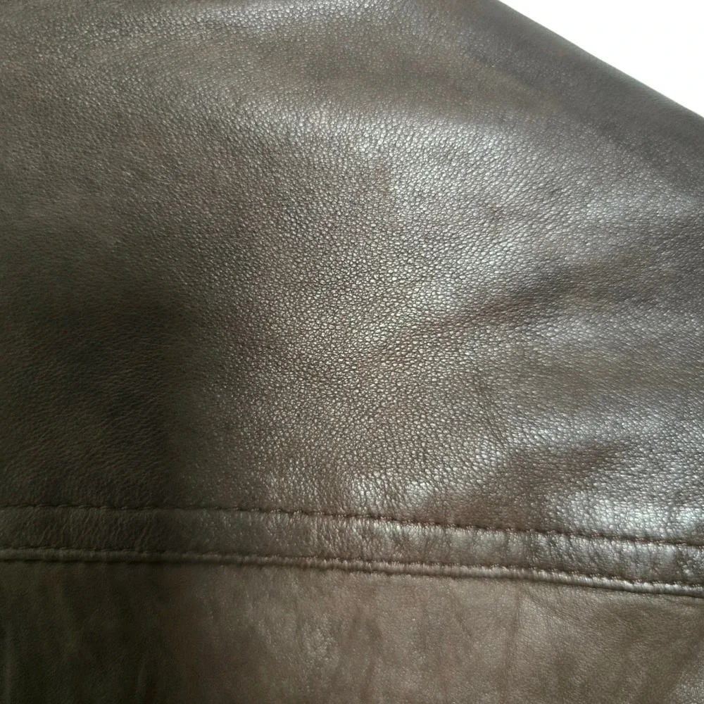 Theory genuine leather